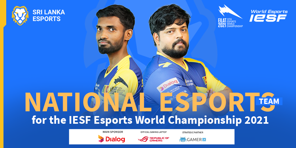 Sri Lankan Esports takes on the world at the IESF Esports World Championship 21