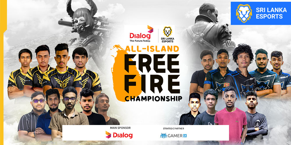 Sri Lanka’s top Free Fire athletes clash for Rs. 1 million in prize money at the DIALOG-SLESA All-Island Free Fire Championship ‘22 GRAND FINALS