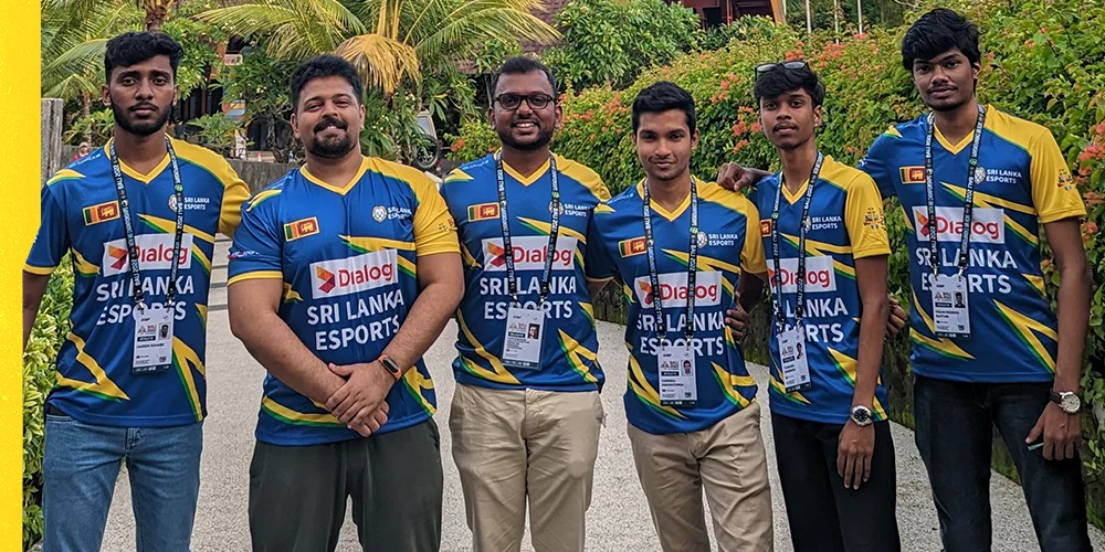 Sri Lanka’s National PUBG MOBILE Esports Team Makes it to the Grand Finals of World Esports Championships 2022