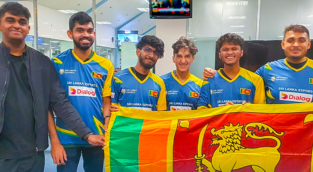 Sri Lanka’s national League of Legends team representing the country at Road to Asian Games ’22